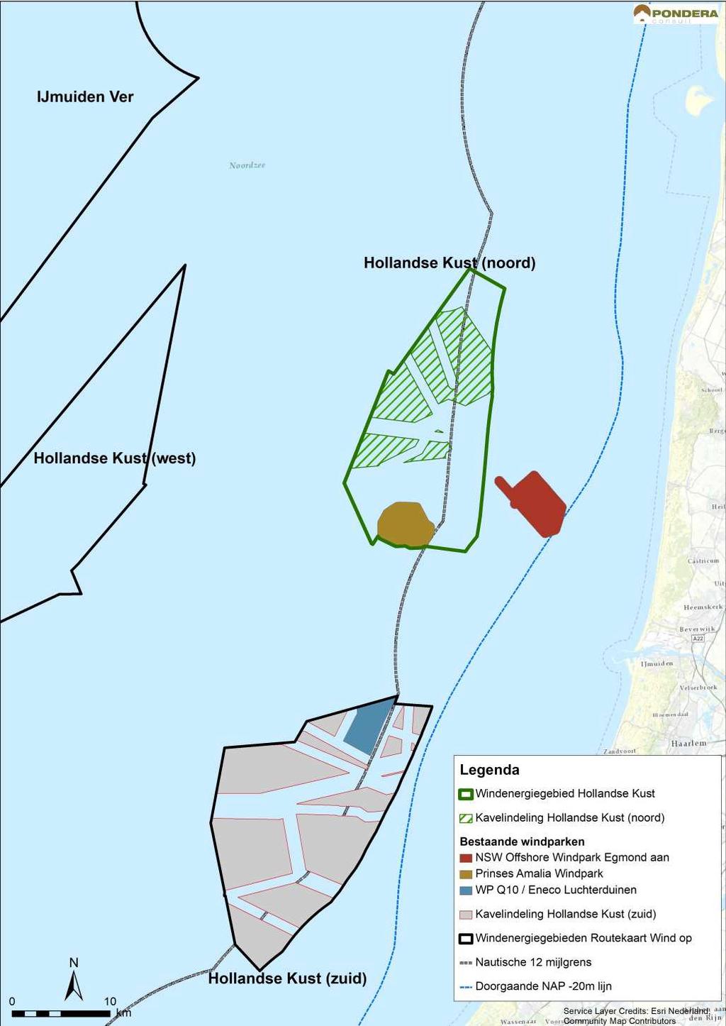 6.6.1 Regelgeving en beleid In het Nationaal Waterplan 2016-2021 en de Beleidsnota Noordzee 2016-2021 is het uitgangspunt van meervoudig ruimtegebruik vastgelegd. 6.6.2 Gevolgen In het onderhavige besluit is zoveel als mogelijk rekening gehouden met de belangen van exploitanten van nabijgelegen windparken.