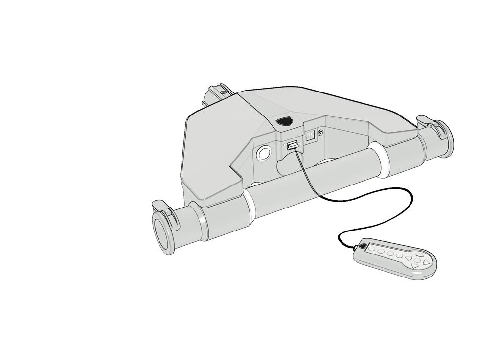 CALIBRATIE VAN DE GYROSCOOP SENSOR IWanneer de EDM01 bij commando VOORUIT van de rechte lijn afwijkt kan het nodig zijn om de sensor van de gyroscoop, die een rechte beweging controleert, opnieuw te