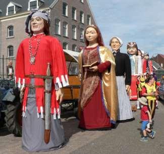 OTMV bij de Brabant Stoet Op zondagmiddag 16 september 2018 trok door de historische binnenstad van Bergen op Zoom de Brabant Stoet.