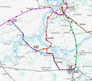 minder aantrekkelijk maken, en bovendien het centrum van Willebroek belasten met bijkomend autoverkeer op weg naar het station. De beide stopplaatsen hebben een complementaire functie.