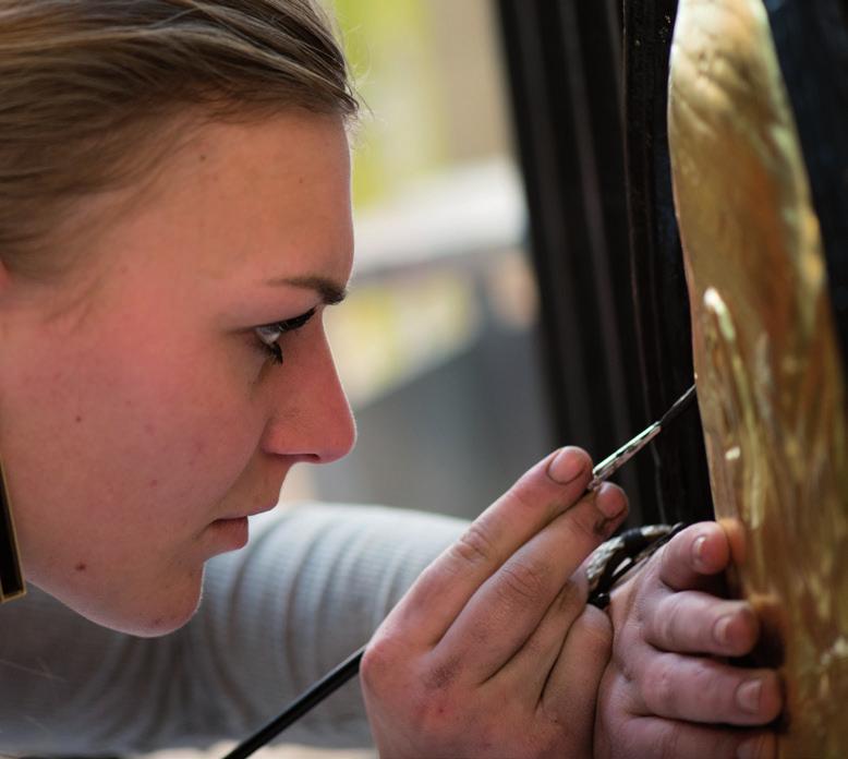 KOPTEKST TITEL Interesseer jij je voor kunstgeschiedenis, bouwhistorie, het uitvoeren van oude en nieuwe schildertechnieken? Ben je nieuwsgierig en onderzoekend van aard?