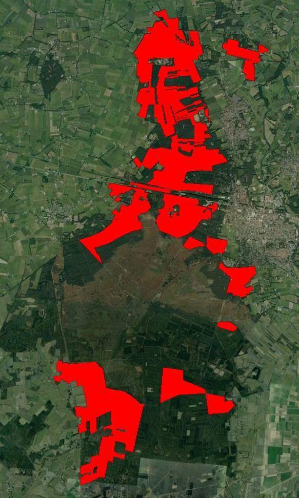 Sovon-rapport 2017/12 2. Gebiedsbeschrijving De bosgebieden van Staatsbosbeheer is onderdeel van een veel groter boscomplex op de Sallandse Heuvelrug.