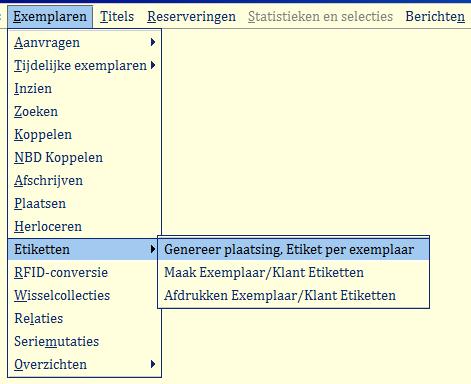 Maken en printen van de rugetiketten Voordat u begint met het printen is het handig om eerst de