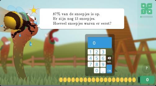 Omdat basiskennis van de hoofdbewerkingen (+, -, x en :) nodig is om dit soort opgaven op te lossen, verschijnt dit spel pas als spelers hoog genoeg scoren op de spellen met hoofdbewerkingen.