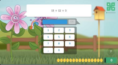 Daarnaast zijn in dit spel ook opgaven met getallenlijnen, pizza's en verhoudingstabellen opgenomen.