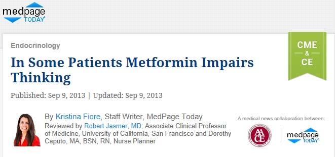 Ook metformine is niet zonder bijwerkingen 7 8 Moore et al.
