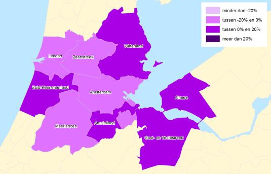 maar er zijn regionale verschillen Binnen de MRA bestaan echter grote verschillen in het functioneren, met name wat betreft de sector Volumineus.