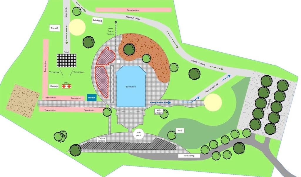 Zwemmen Zwembad Klarenbeek beschikt over 8 banen die alleen gebruikt mogen worden voor de wedstrijd. In het aansluitende deel (zelfde bassin bij de duikplanken) mag je inzwemmen.