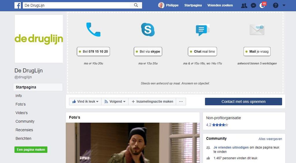 KWINTEN Sociale media Zelftesten Getuigenis Netwerkplatform Onlinedagboek Eigen google maps E-mail Doelen stellen