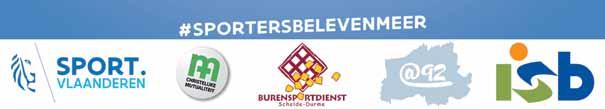 (Ouwegemsesteenweg 90, Ouwegem) 9 u. sporthal Kruishoutem (Woestijnestraat 13, Kruishoutem) aankomstplaatsen omstreeks 17 u.