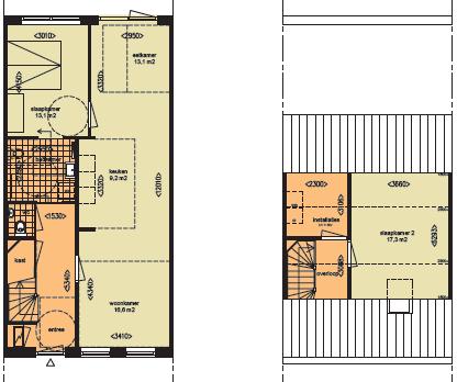 Plattegrond levensloopbestendige woning (Tekening niet op schaal) Begane grond 1 e