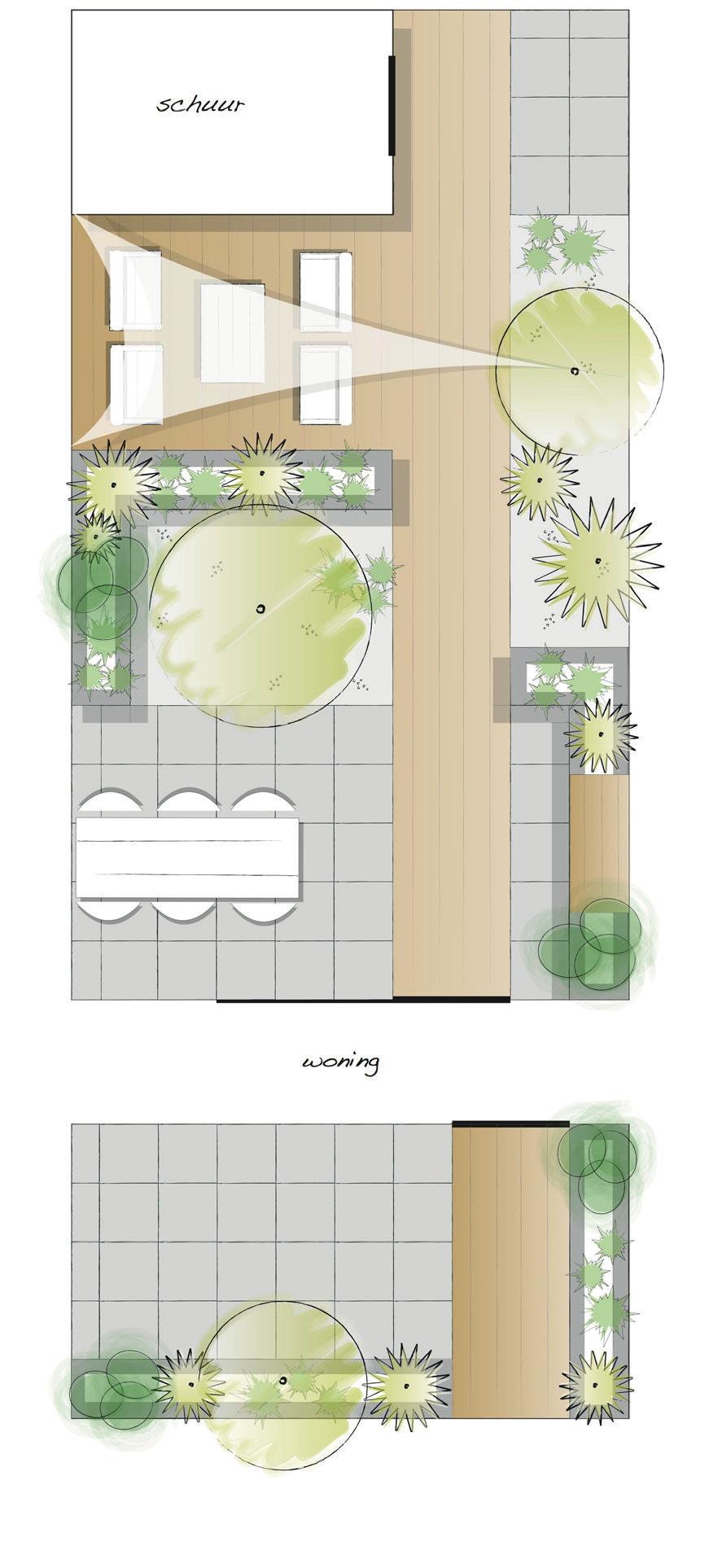 Thuis aan de Singel - Appelvink & Bladkoning De rij- en hoekwoningen van het type Appelvink en Bladkoning hebben een heerlijke tuin op het zuiden.