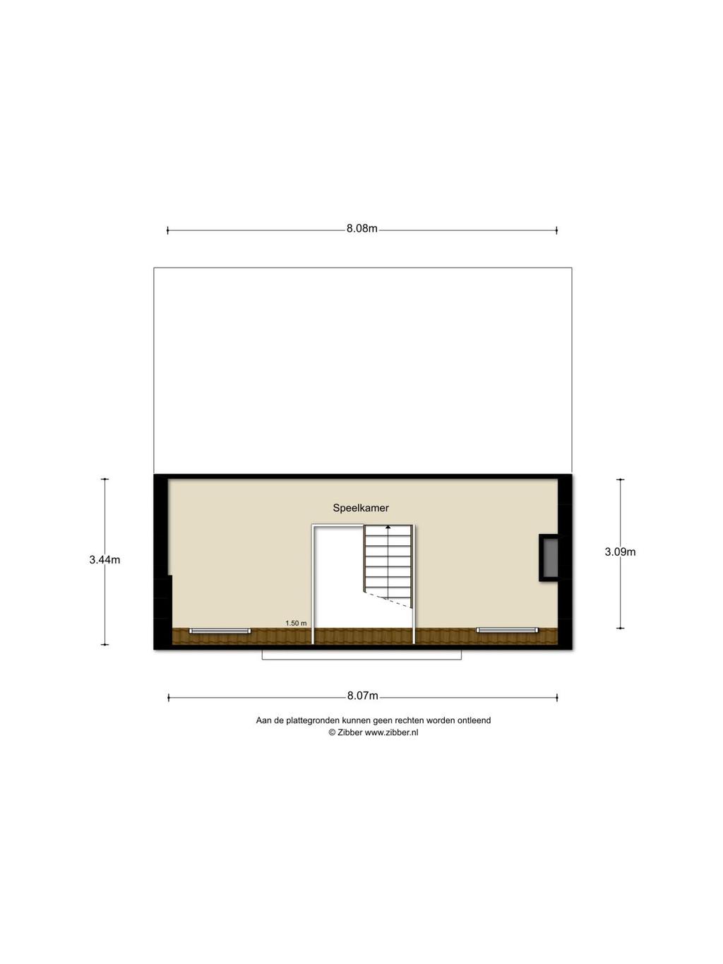 Plattegrond derde