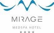 KUST EFORIE NOORD Hotel Mirage MedSpa 4* De warme sfeer, de pasteltinten, de kwaliteit van de diensten en de moderne voorzieningen