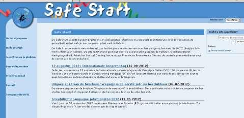 Interessante websites rond onthaal www.safestart.