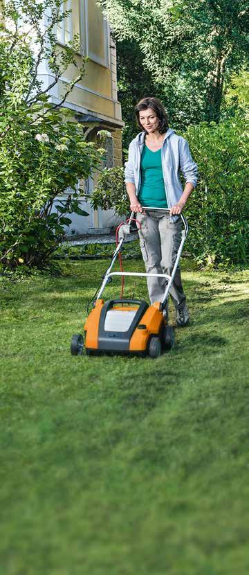 De STIHL accugrasmaaiers en elektrische verticuteermachine: licht en handig. Met onze nieuwste grasmaaiers verkeert uw gazon het komende seizoen in topvorm.