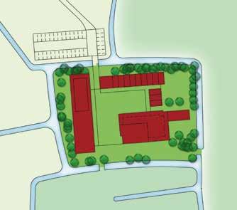 Erf 3. Binnentuin 4. Moestuin 5.