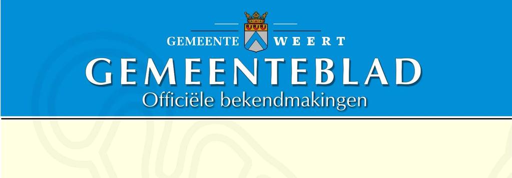 Het College van Burgemeester en Wethouders (B&W) maakt bekend dat de volgende aanvragen of vergunningen zijn ingediend, aangevraagd, verleend of ingetrokken, maatregelen zijn getroffen of