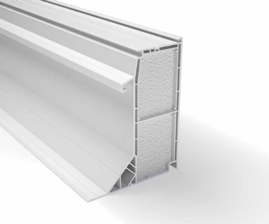 BIK Opstanden - PVC en Polyester BIK Opstanden vormen de perfecte waterdichte aansluiting tussen het dak en de lichtkoepel.