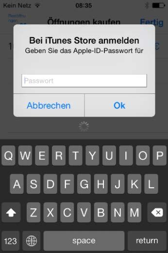 Instellingen Kies Handmatige KeyApp registratie, om