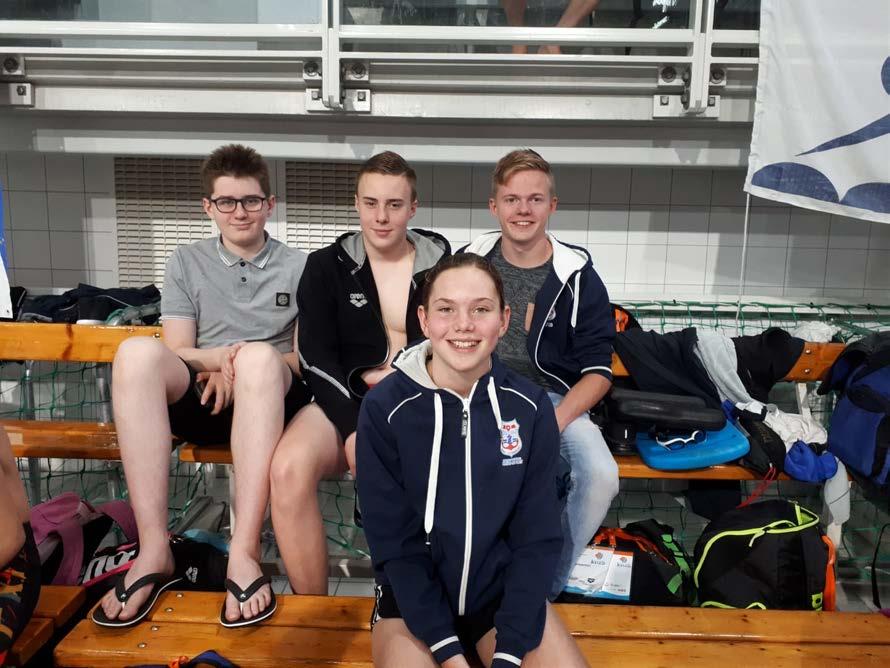 NJJK in Eindhoven Vijf zwemmers hadden zich gekwalificeerd voor de Nederlandse Junioren&Jeugd Kampioenschappen die dit jaar weer in Eindhoven werden gezwommen.