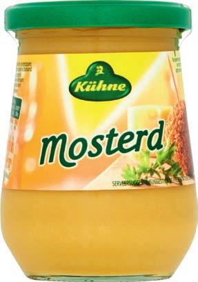 gram 25% KORTING* 0. bijv. Kühne mosterd pot 250 ml 990.