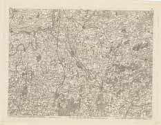 voor militaire doeleinden. Op deze heel gedetailleerde kaart is de grondbestemming in de 18de eeuw aangeduid.