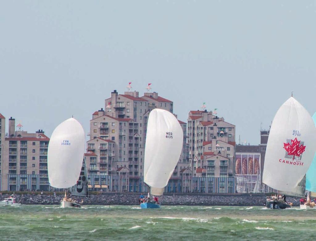 WAT BIEDT HET SPONSORPAKKET Fantastisch dat u interesse heeft in het sponsoren van het DAMEN Breskens Sailing Weekend.