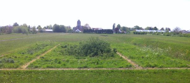 uitgebreid bezoek aan de nieuwe opgravingen van GATE Archaeology langs de Schelde.