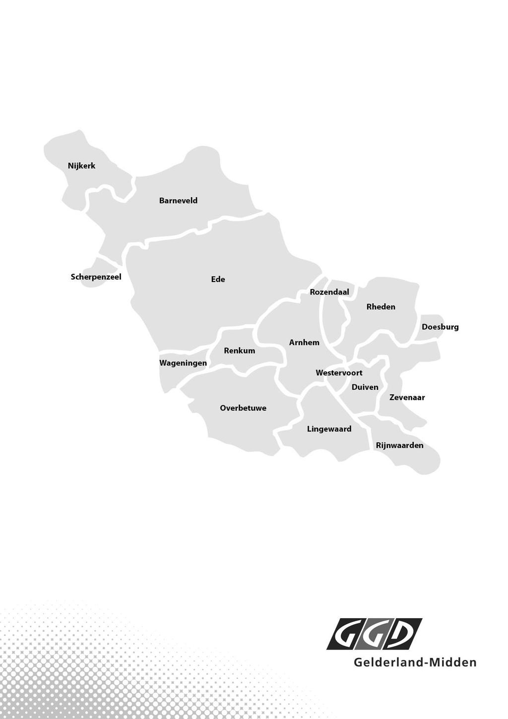 GGD Gelderland-Midden is onderdeel van de Veiligheids- en Gezondheidsregio Gelderland-Midden GGD