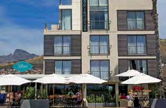 Hotels La Splendida **** West-Kaap Luxueus art-deco hotel aan de Mouille Point promenade in Kaapstad.