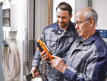 Rookgasanalyser testo 300 Echt intuïtief: de