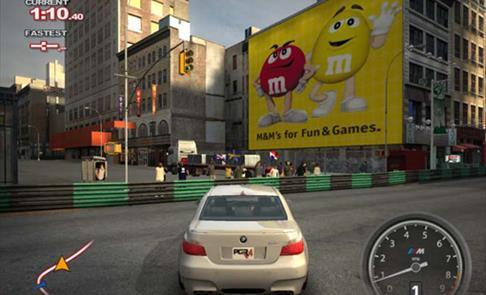 geïntegreerd in verhaallijn) In-game advertising In-game advertising is Product Placement in videogames.