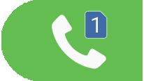 Telefoon Introductie U kunt spraak- en video-oproepen plaatsen en aannemen. Zelf bellen 1 Start de app Telefoon en geef een telefoonnummer in.