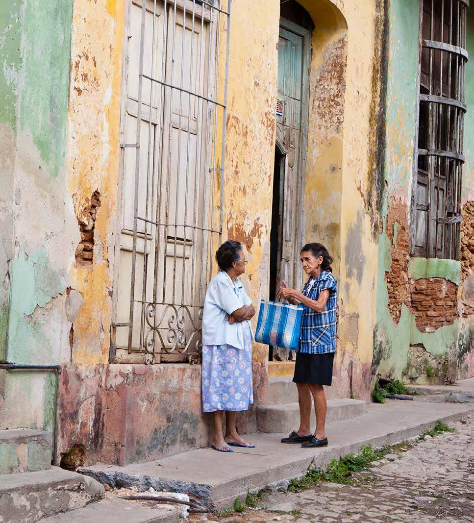 Cuba Kerk zijn in woord en daad 10 maart CUBA VOORJAARSZENDING Jarenlang leden Cubaanse kerken onder het communisme een sluimerend bestaan. Het communistische systeem kraakt echter in z n voegen.