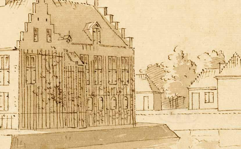 OLUMN Een praatje bij een plaatje > kasteel drakenburg door cornelis pronk ca. 1730.