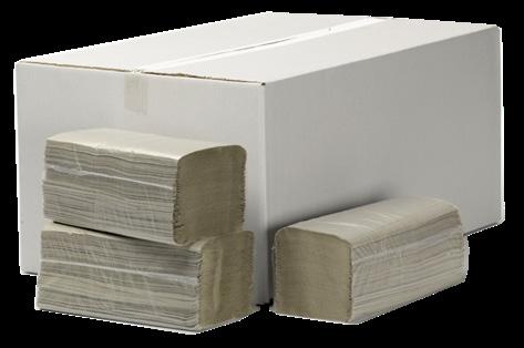 2827 1 Wit 0755.2973 1 VOUWHANDDOEK IVANA Het handdoekpapier met Z-vouw is gemaakt recycled papier.