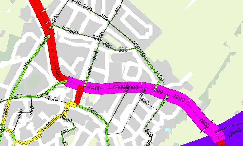 3 HOOFDSTUK VERKEERSSITUATIE EN -GEGEVENS 3.1 GEGEVENS WEGVERKEER Bij de gemeente Sint Anthonis zijn de gegevens voor de omliggende wegen opgevraagd.