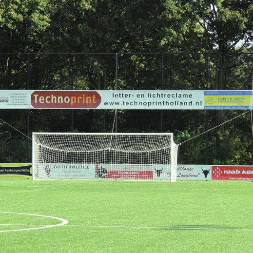 Sponsor mogelijkheden Voetbal Het voetbal in Broekland speelt zich af op het sportcomplex t Horsthuis,