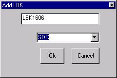 5 Invoeren LBK punten Vul hierin de LBK Naam en in en de bijbehorende systeem. En klik ok.