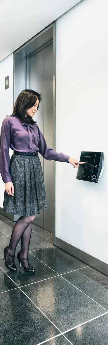Bovendien kan KONE met andere controlesystemen naadloos integreren om de liften, deuren en bestemmingscontrole aan te sturen.
