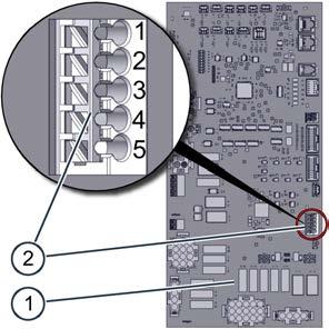 6 Installatie 4. Verbind de aansluitkabel van de signal tower overeenkomstig de onderstaande PIN-toewijzing met de combisteamer.