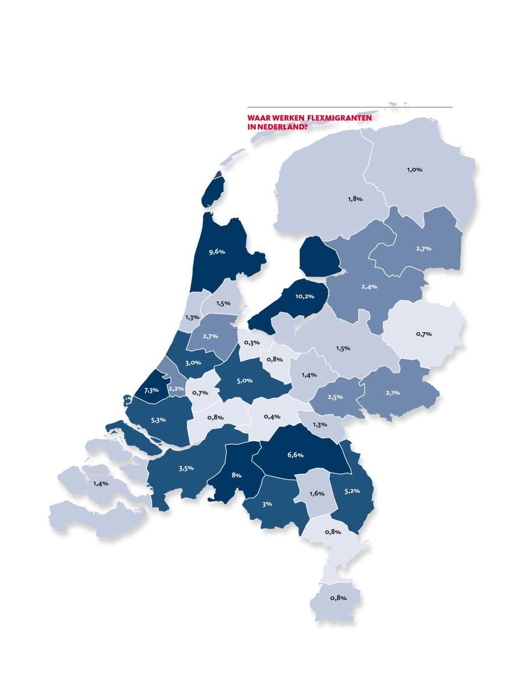 EU-uitzendkrachten in NL EU-uitzendkrachten nationaliteit Bron: ConclusR Research ABU Flexmigrantenenquete (2014). 1% 2% 2% 1%1% 1% 1% 1% 1% EU-uitzendkrachten bij ABU-leden: 89.