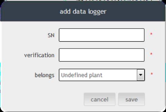 Datalog SN (SN) is de 4K-code of IUB/JPC (serienummer/serial number van de module); Datalog Verificatie (verification) is de check code (C/C) van de module, te vinden op de sticker op de module en