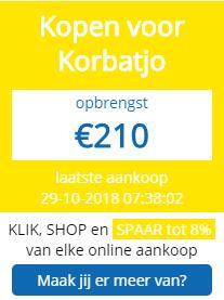 genoemd. Heeft u of kent u een bedrijf dat Korbatjo voor 50,00 wil steunen, dan horen wij graag van u via pr@korbatjo.nl. Sponsoren nog hard nodig! We zijn nog steeds op zoek naar (kleding)sponsors!