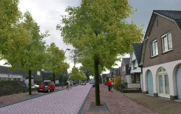 Rondweg N345 en herinrichting Rijkstraatweg in zal met het aanbrengen van een nieuwe rondweg, vrij worden van het doorgaande verkeer.