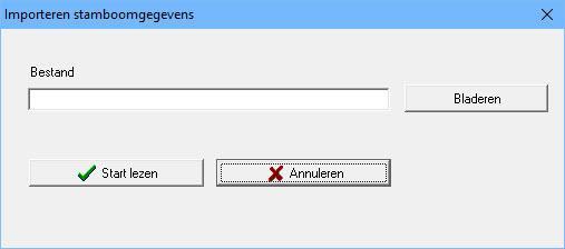 Met behulp van de zoekfunctie kunt U een duif selecteren het is echter ook mogelijk om het ringnummer direct in te voeren, U kunt ook een selectie duiven exporteren aan de hand van een duifcode.