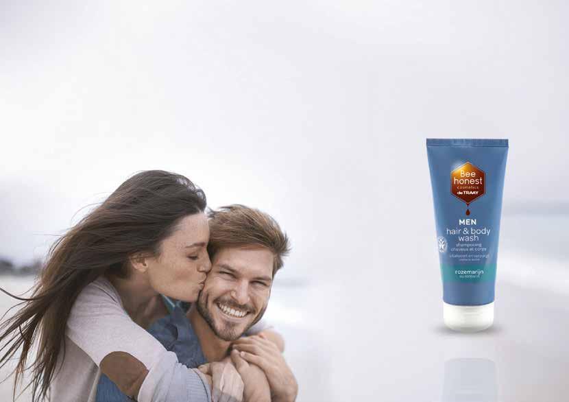 Mannenverzorging Voor mannen bieden wij een heerlijk product voor onder de douche waarmee je je haar en lichaam in één keer kan wassen.