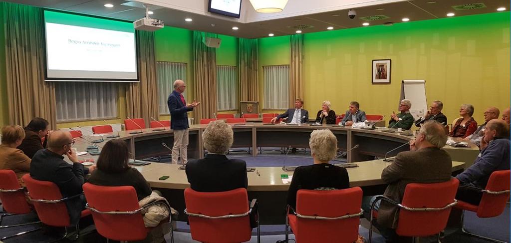 2. Verslag Workshop Op maandag 27 november en donderdag 30 november (respectievelijk gemeentehuis gemeente Beuningen en gemeentehuis gemeente Westervoort) zijn workshops gehouden met raadsleden,