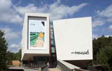 Een perfecte omgeving voor het werk van een van de grootste Belgische kunstenaars, Hergé, de meester van de klare lijn, de vader van Kuifje! www.museeherge.